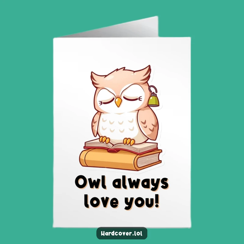 Free Printable Owl Birthday Card: Funny Downloadable Gift for Sleepyheads!
