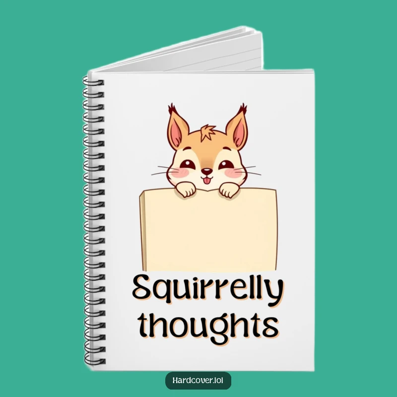 Funny Squirrel Book Notebook: Jot Down Ideas with Humorous Flair