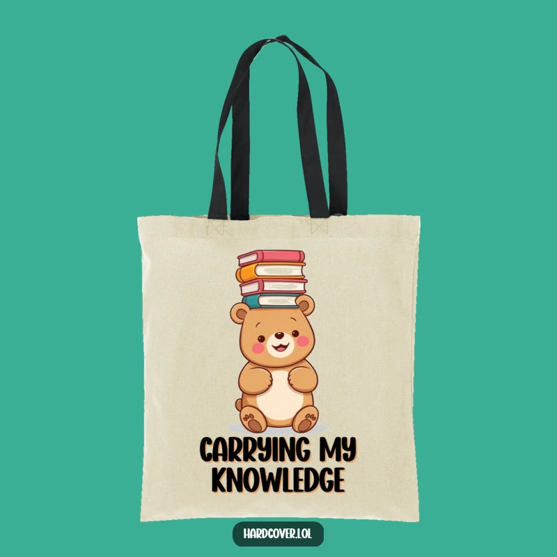 Funny Bear Books Tote Bag: Stylish & Hilarious Carry-All for Readers